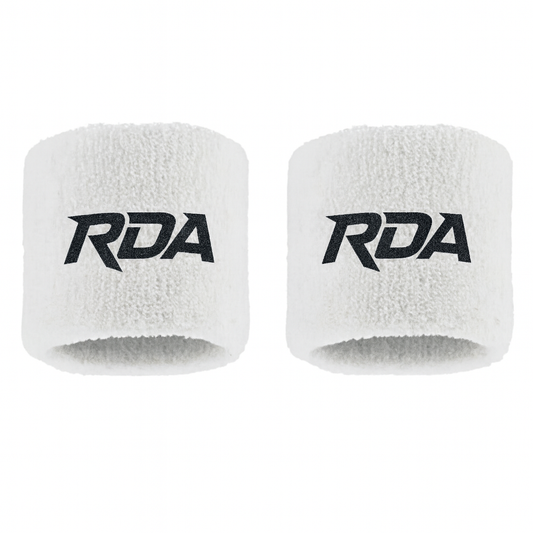 White Football Wristbands (2-Pack) – Performance Gear