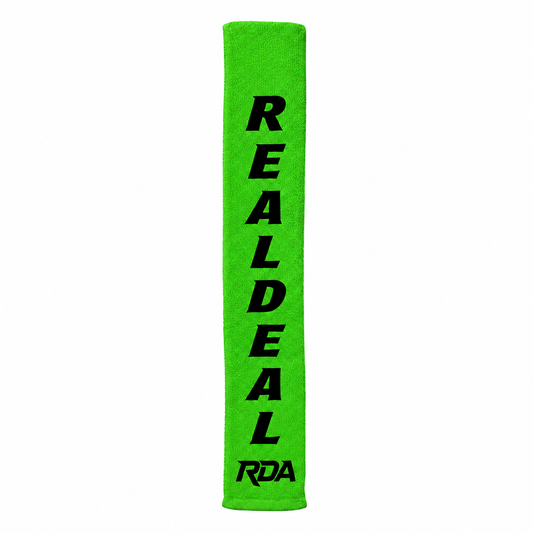 Slime Green RealDeal Streamer Football Towel