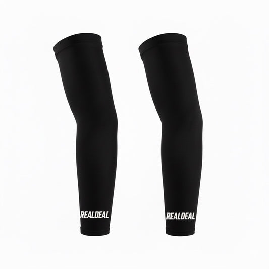 Black Football Arm Sleeves – Compression & Performance