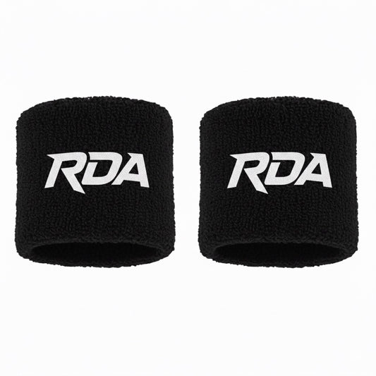 Black Football Wristbands (2-Pack) – Performance Gear