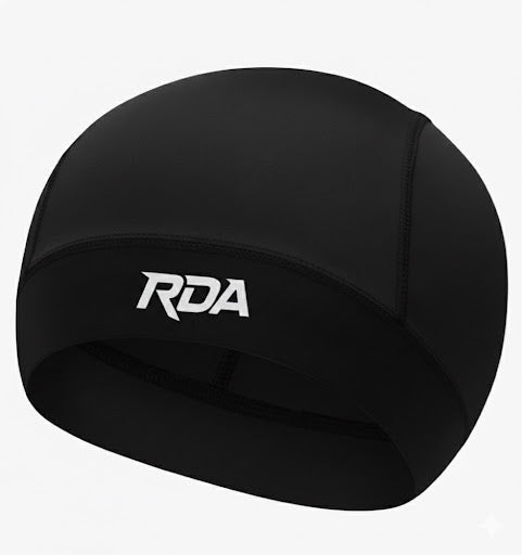 Black Football Skull Cap – Performance Headwear